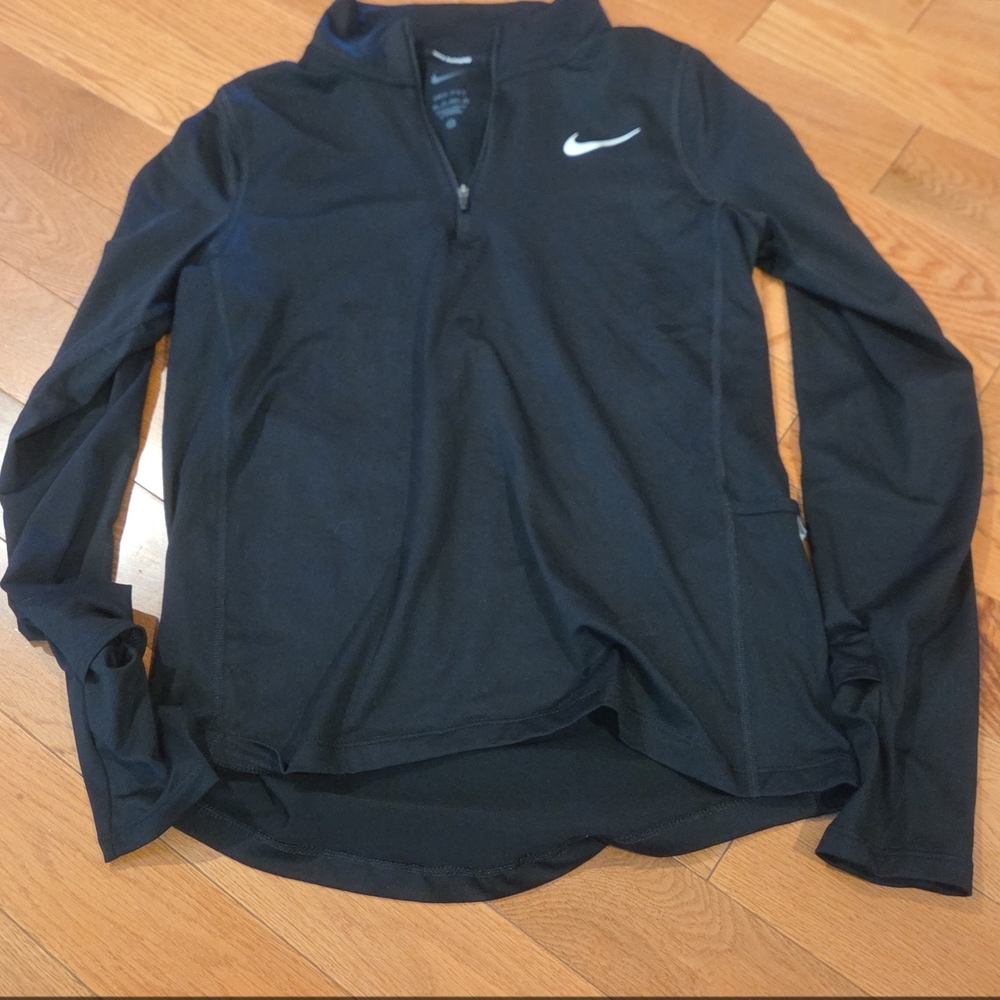 Nike Drifit Black 1/4-Zip Pullover